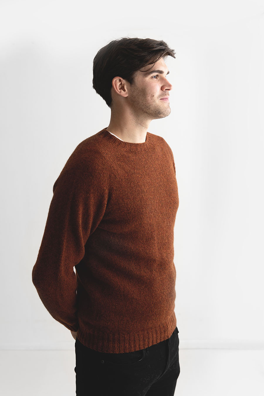 Mens rust jumper hotsell