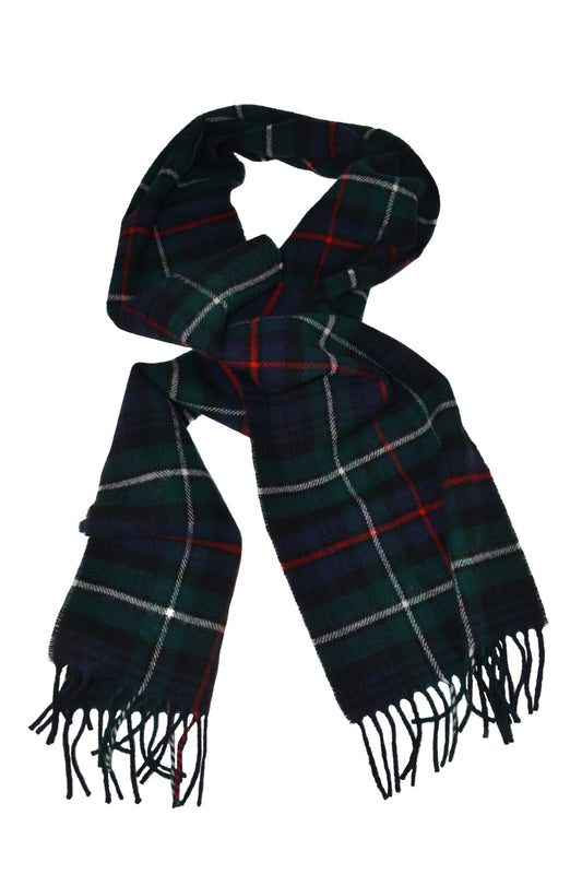 Scottish Lambswool Tartan Scarf. Mackenzie