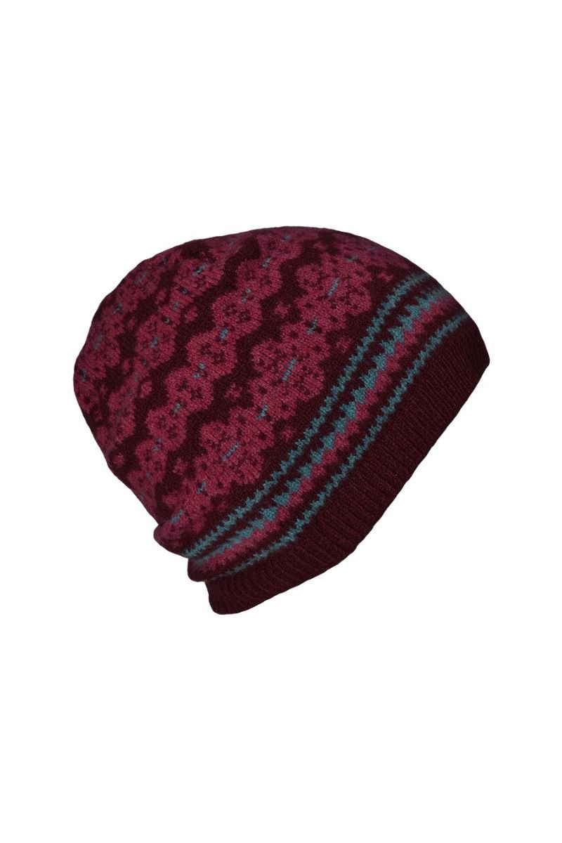 Scottish Lambs wool ribbed beanie hat. In a wide range of colours - The  Croft House